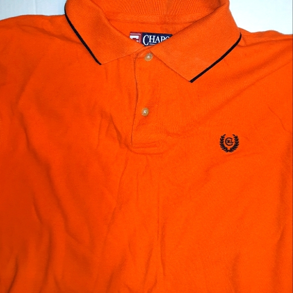 Mens Dark Orange Ralph Lauren Chaps Polo Classic T - Picture 2 of 11